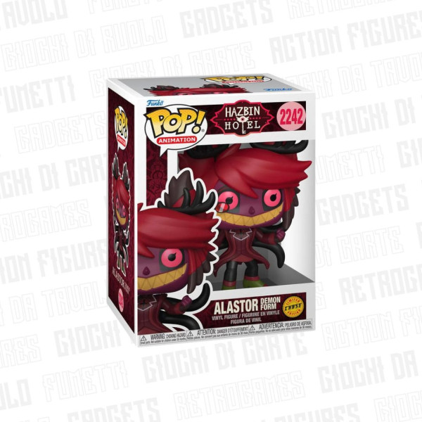 Funko Pop! Animation 2242 | Hazbin Hotel | Alastor Demon Form (Chase) 9cm