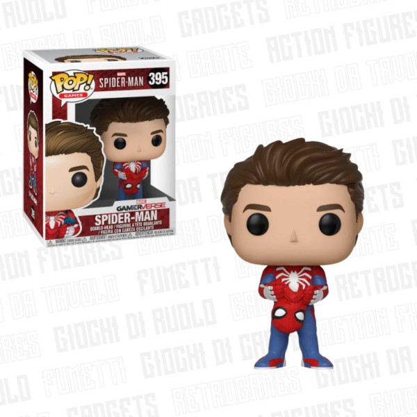 Funko Pop! Games 395 | Marvel Gamerverse | Unmasked Spider-Man