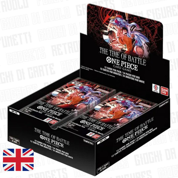One Piece Card Game | OP-16 | The Time of Battle Booster Box (24 Buste) Eng