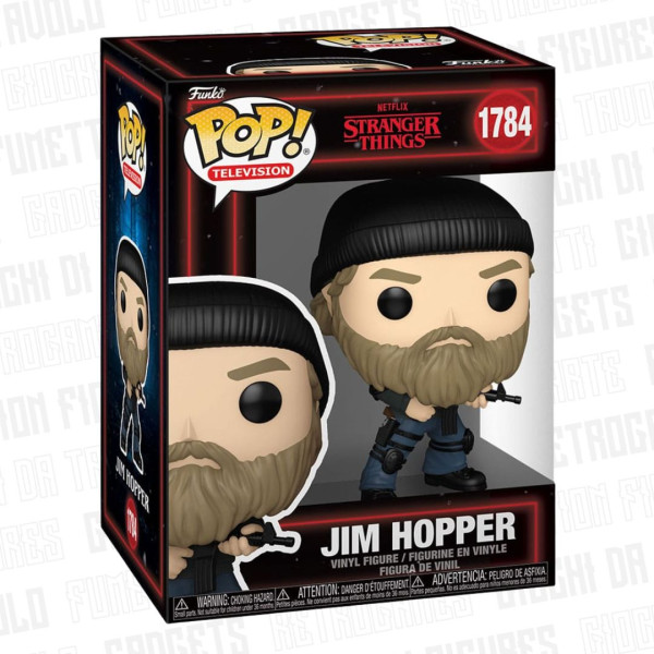 Funko Pop Television 1784 | Stranger Things: S5 | Jim Hopper 9cm
