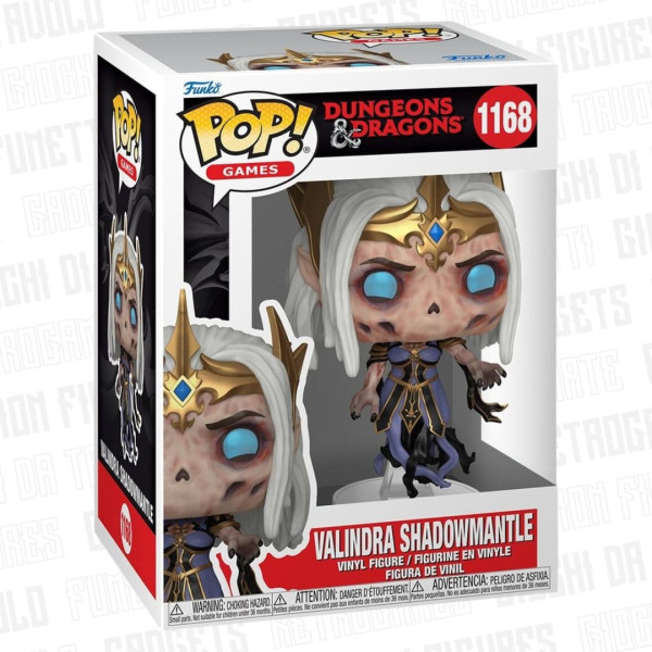 Funko Pop! Games 1168 | Dungeons & Dragons | Valindra Shadowmantle 9cm