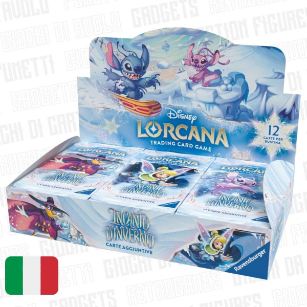 Lorcana | Incanto D'Inverno | Booster Box (24 buste) Ita