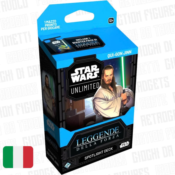 Star Wars Unlimited | Leggende Della Forza | Starter Deck | Qui-Gon Jinn Ita
