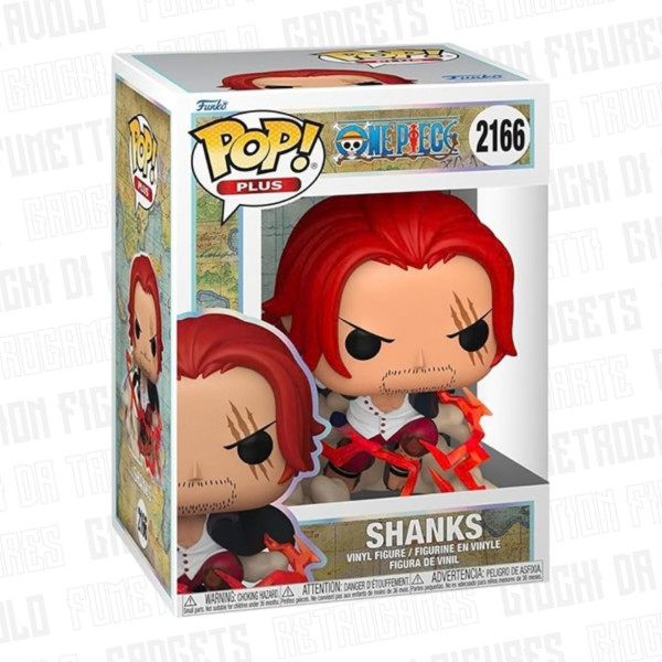 Funko Pop Plus 2166 | One Piece | Shanks 9Cm