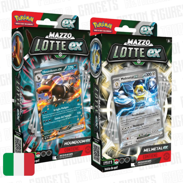 Pokémon | Mazzo Lotte EX Houndoom e Melmetal Ita