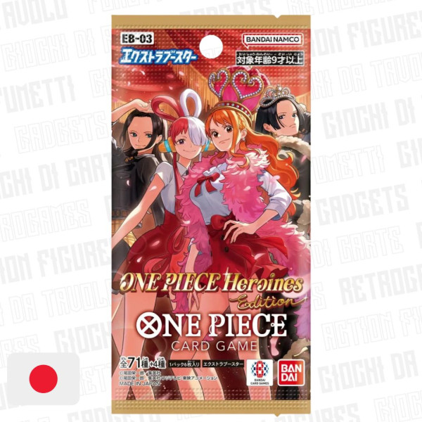 One Piece Card Game | EB-03 | Extra Booster Heroines Edition (1 Busta) Jpn