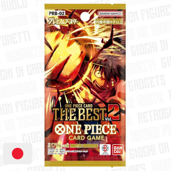 One Piece Card Game | PRB-02 | Premium Booster Busta Singola Jpn