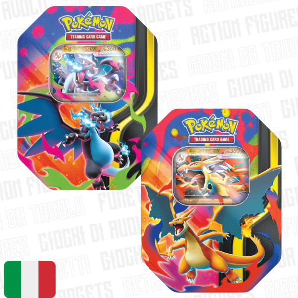 Pokémon | Ascesa Eroica | Tin da Collezione Mega Charizard Ita
