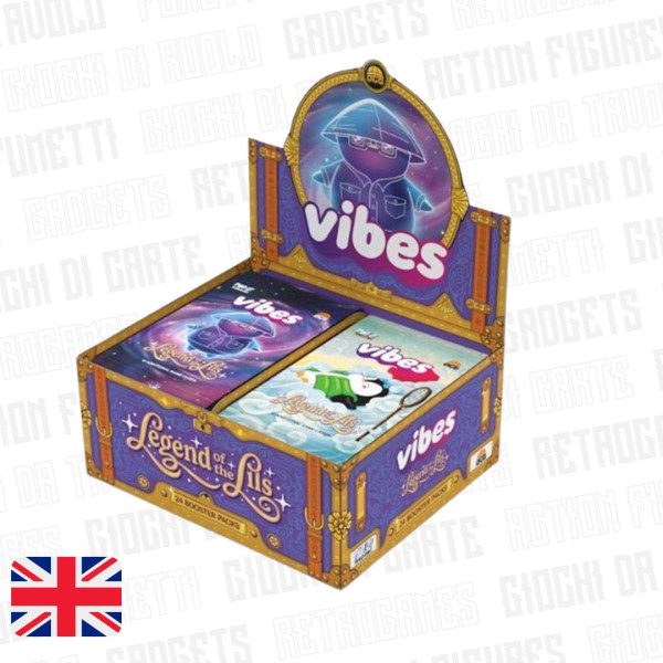 Vibes Card Game | Legend Of The Lils | Booster Box Eng (24 Buste)