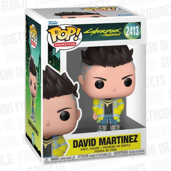 Funko Pop! Animation 2413 | Cyberpunk: Edgerunners | David Martinez