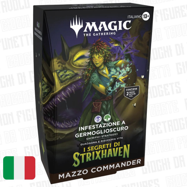 Magic The Gathering | I Segreti di Strixhaven | Infestazione a Germoglioscuro Commander Deck Ita