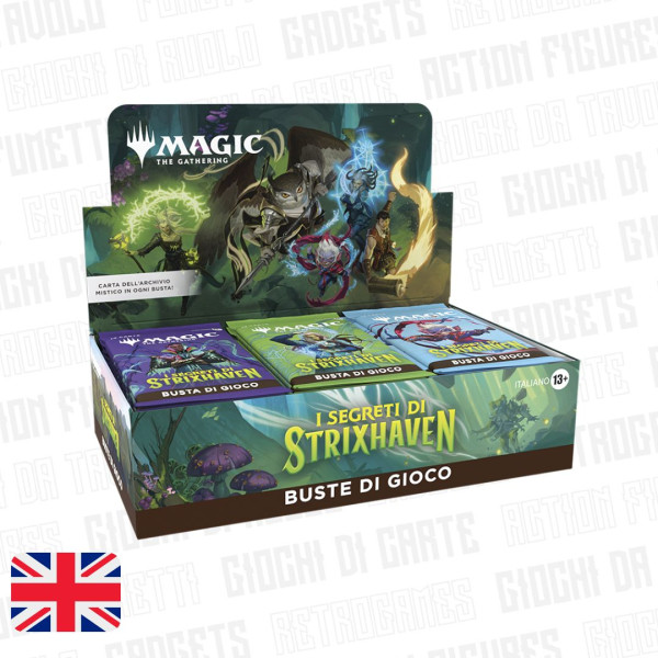 Magic The Gathering | I Segreti di Strixhaven | Play Booster (30 buste) Eng