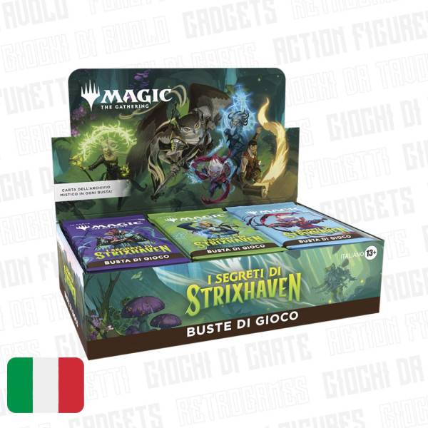 Magic The Gathering | I Segreti di Strixhaven | Play Booster (30 buste) Ita