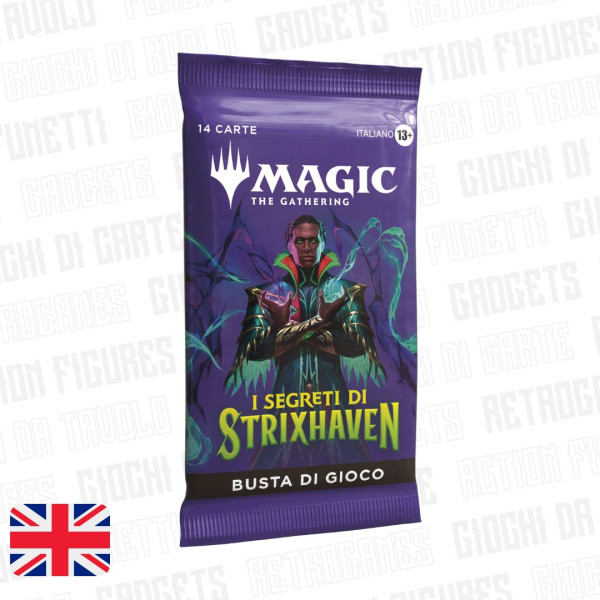 Magic The Gathering | I Segreti di Strixhaven | Play Booster (Busta Singola) Eng