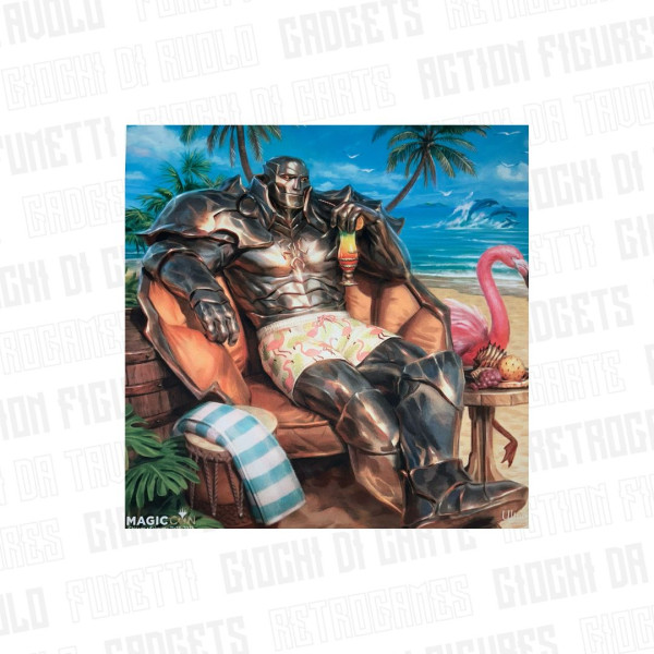 UltraPro | MTG | MagicCon Chicago 2025 Exclusive Playmat Karn Liberated | Beach ed.