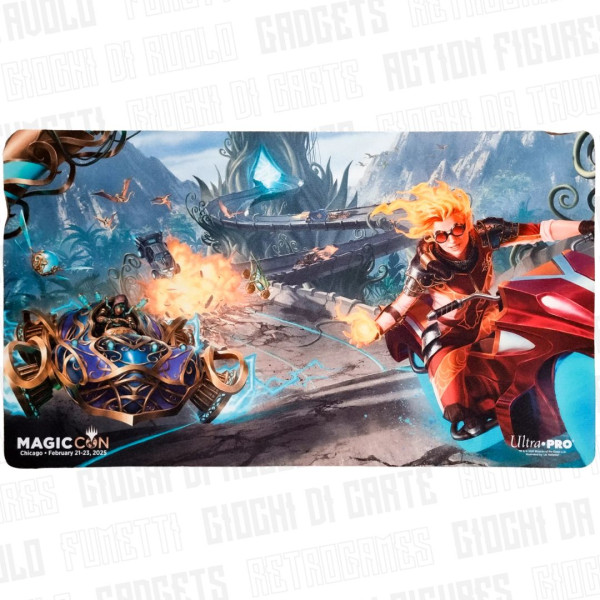 UltraPro | MTG | Playmat | MagicCon Chicago 2025 | Aetherdrift Key Art | Chadra