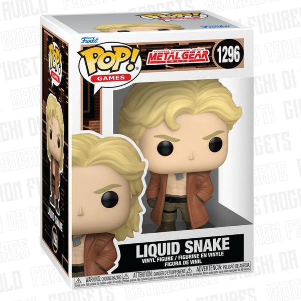 Funko Pop! Games 1296 | Metal Gear Solid | Liquid Snake