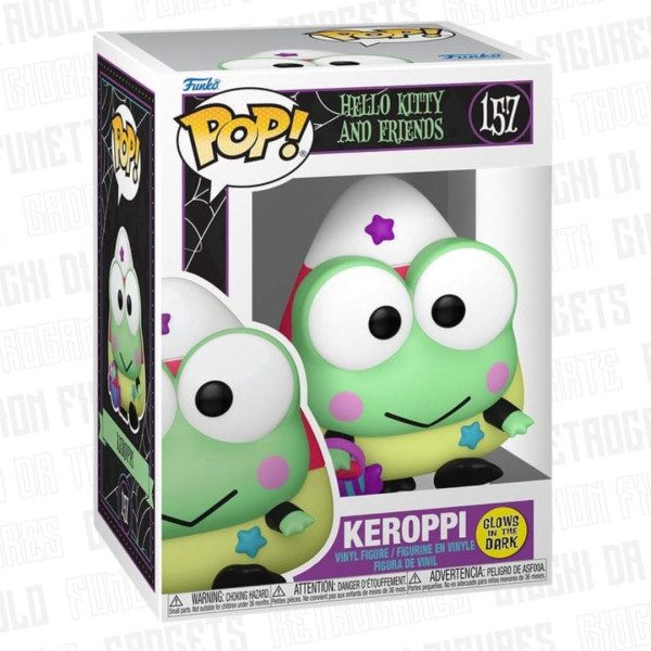 Funko Pop! 157 | Hello Kitty And Friends | Keroppi Spooky (Glow in the Dark)