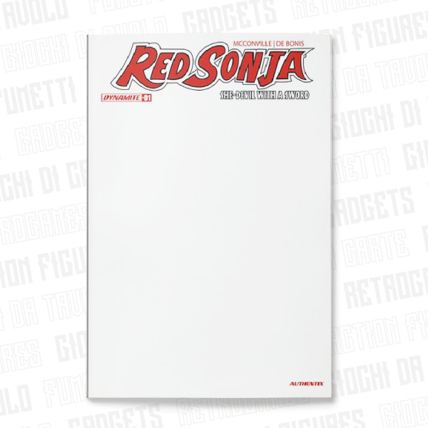 Red Sonja She Devil With a Sword -1 | Blank Cover