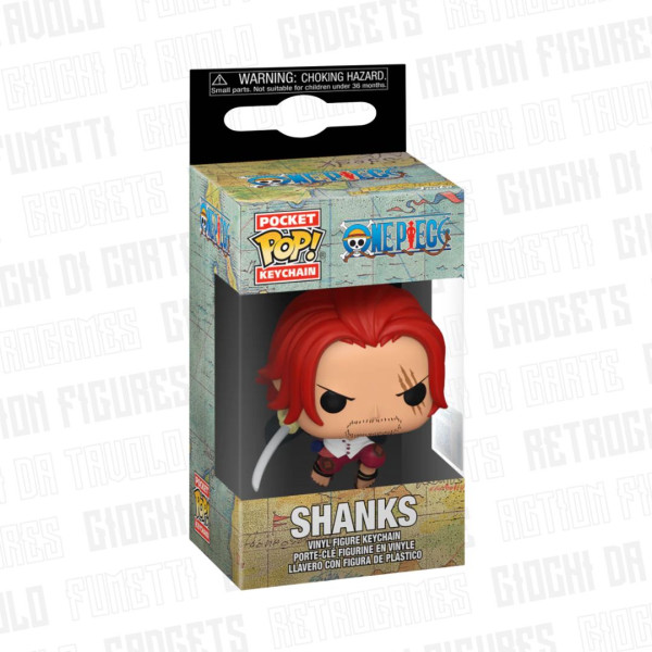 Funko Pop Keychain | One Piece | Shanks 4Cm