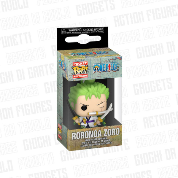 Funko Pop! Keychain | One Piece | Roronoa Zoro (Wano)