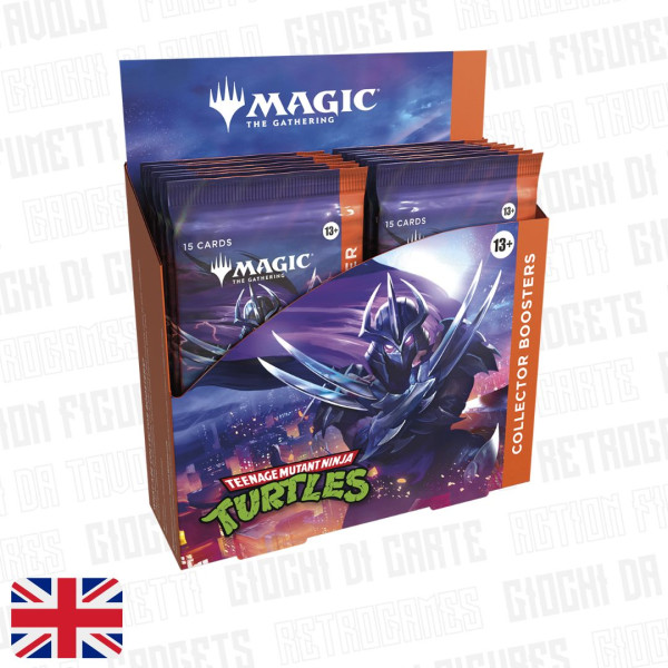 Magic: The Gathering | Teenage Mutant Ninja Turtles | Collector's Booster Display (12 Buste) Eng