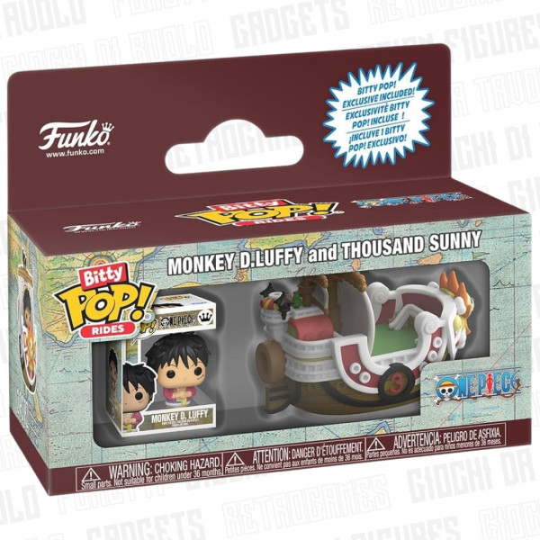 Funko Bitty Pop! | One Piece | Monkey D. Luffy and Thousand Sunny