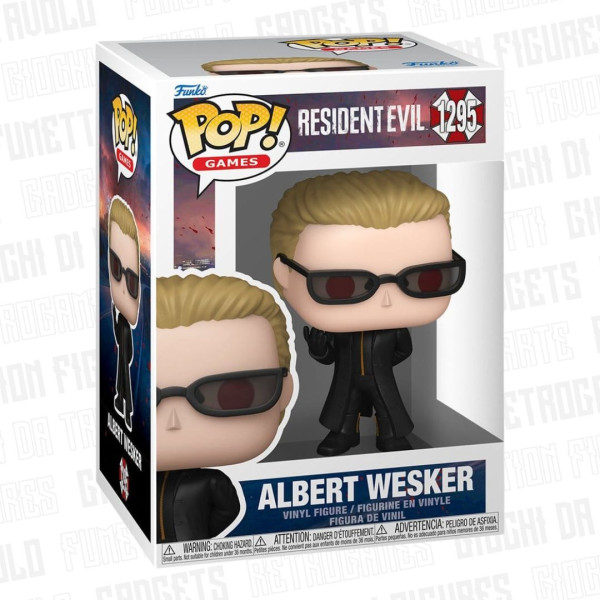 Funko Pop! Games 1295 | Resident Evil | Albert Wesker