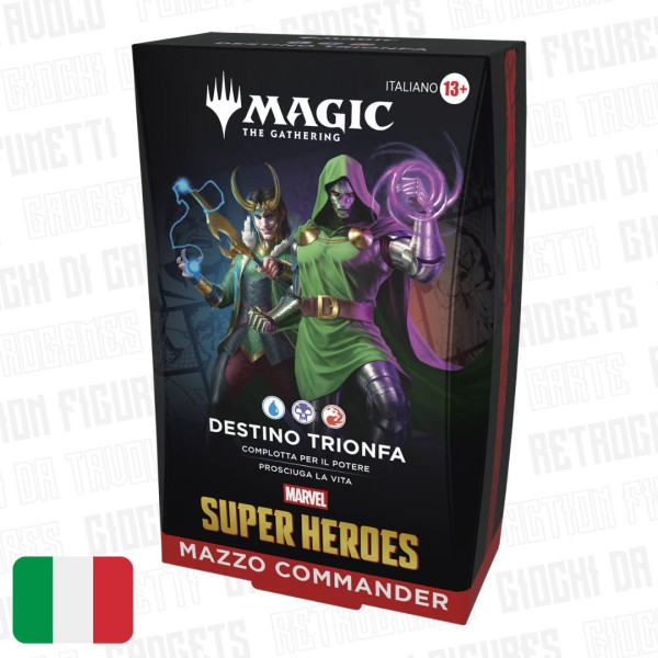 Magic The Gathering | Marvel Super Heroes | Commander Deck Destino Trionfa Ita
