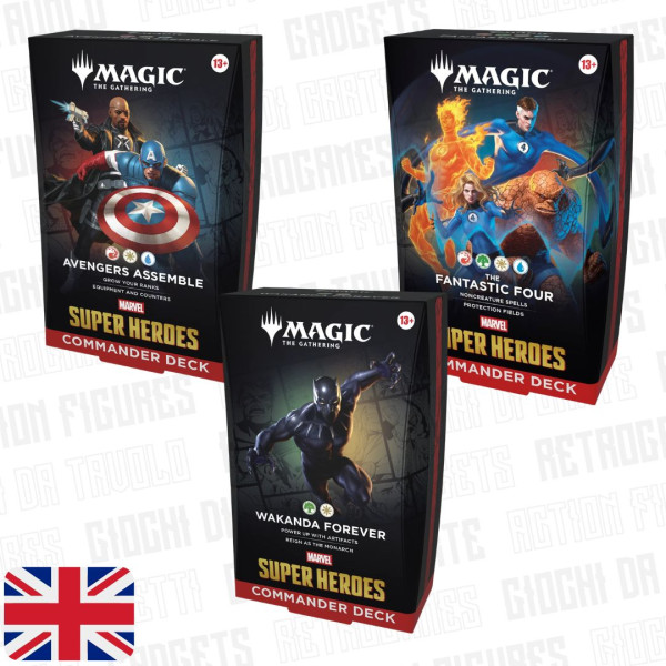 Magic The Gathering | Marvel Super Heroes | Commander Deck Eng