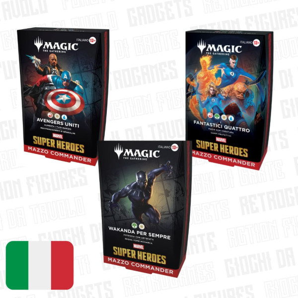 Magic The Gathering | Marvel Super Heroes | Commander Deck Ita