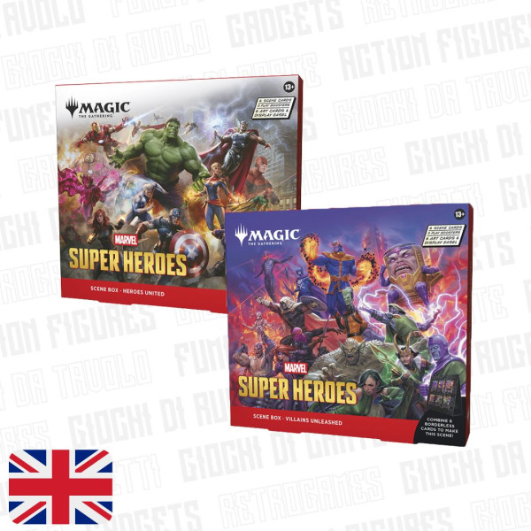Magic The Gathering | Marvel Super Heroes | Scene Box Eng