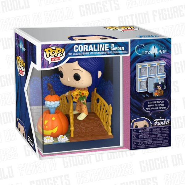 Funko Pop! Nooks | Coraline | Coraline in Garden
