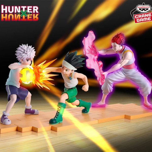 Banpresto | Hunter X Hunter | Greed Island Arc | Killua - Gon - Hisoka (Dodgeball Battle)
