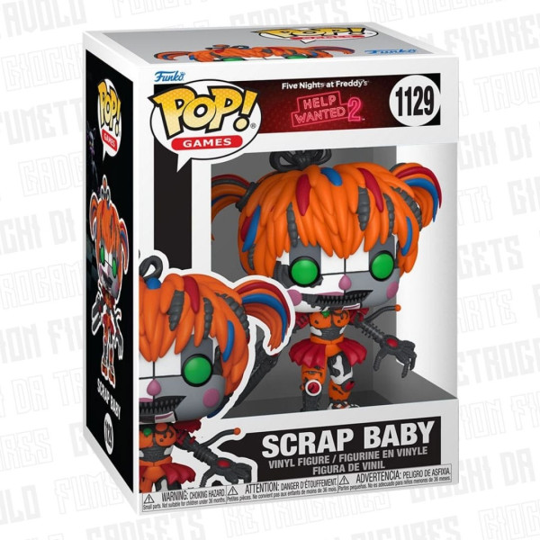 Funko Pop! Games 1129 | Five Nights At Freddy's | Scrap Baby