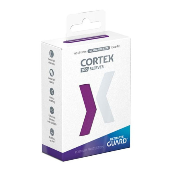 Ultimate Guard Bustine Protettive Cortex Standard Size Purple (100Pz)