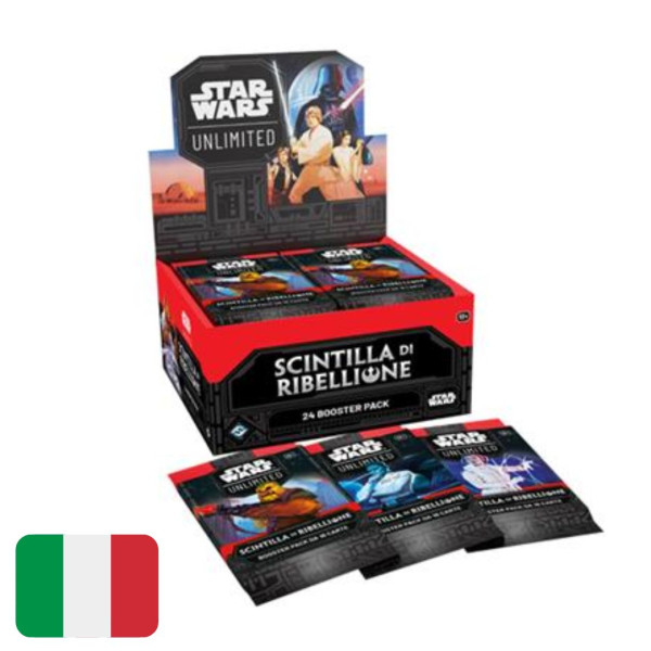 Star Wars Unlimited | Scintilla Di Ribellione | Booster Pack Ita