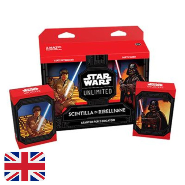 Star Wars Unlimited | Scintilla Di Ribellione | Starter Set Eng