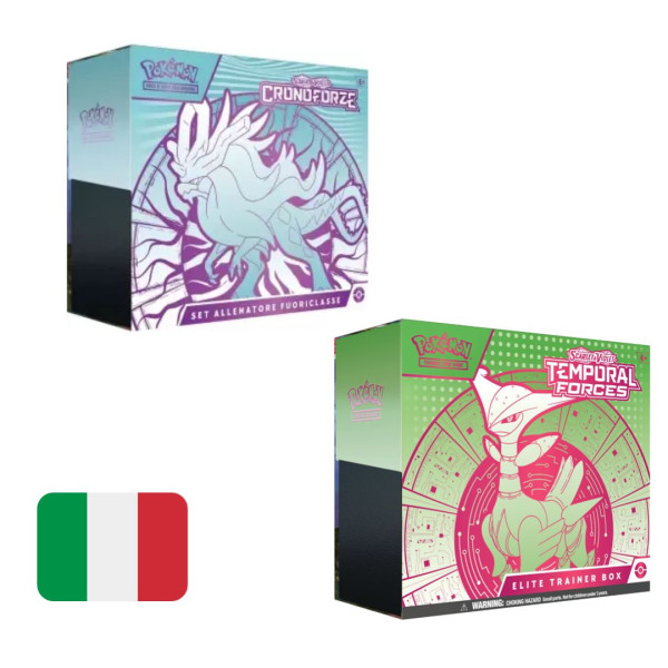 Pokémon | Set Allenatore Fuoriclasse | Scarlatto e Violetto | Cronoforze Ita