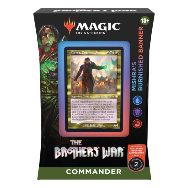 Magic: the Gathering | La Guerra dei Fratelli | Commander Deck | Mishra's Burnished Banner Eng