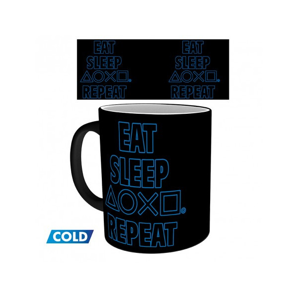 Playstation | Tazza | Mug Heat Change Eat Sleep Repeat 320 Ml