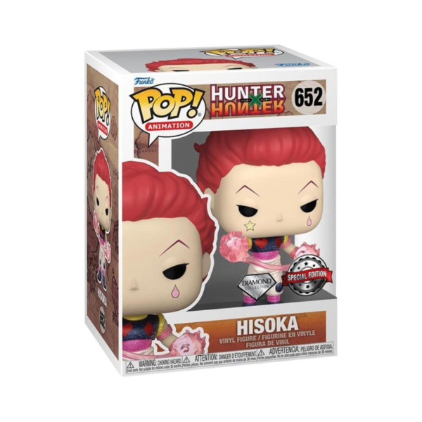 Funko Pop Animation 652 | Hunter X Hunter | Hisoka 9 Cm Special Edition | Diamond