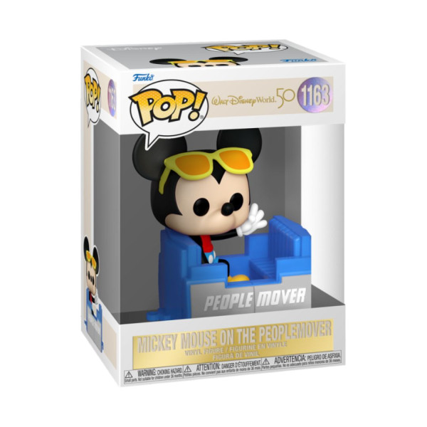 Funko Pop! Disney50 1163 | Walt Disney World 50 | People Mover Mickey