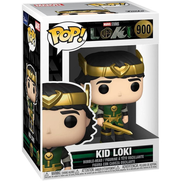 Funko Pop Marvel 900 | Marvel Loki | Kid Loki 9 Cm