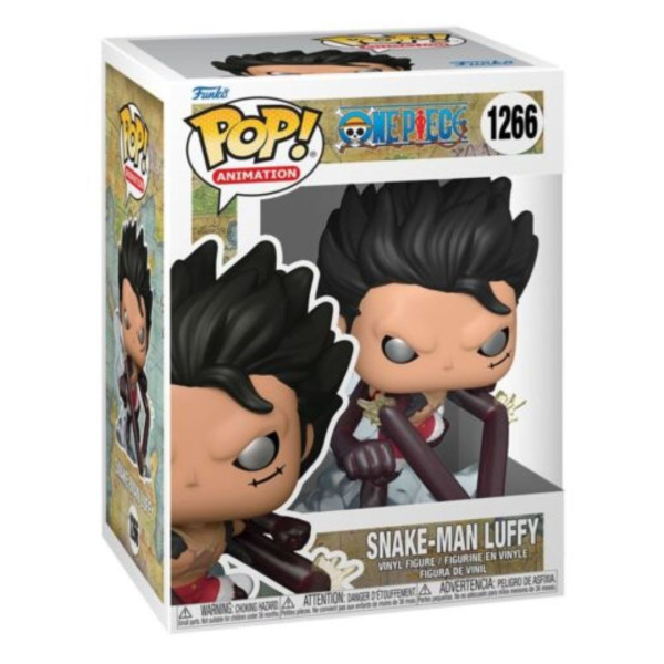 Funko Pop Animation 1266 | One Piece | Luffy Snake Man 9Cm