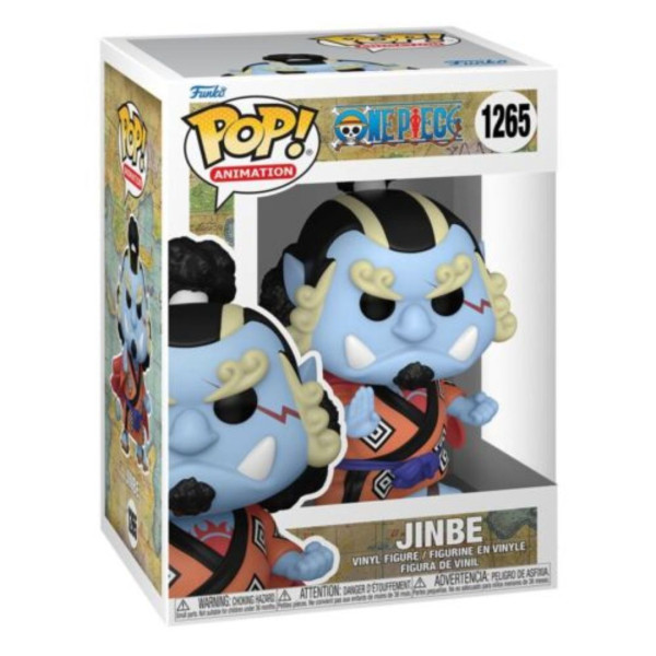 Funko Pop Animation 1265 | One Piece | Jinbei 9Cm