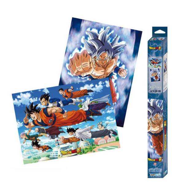 Dragon Ball | Poster | Set 2 Chibi Posters Goku & Friends (52X38)