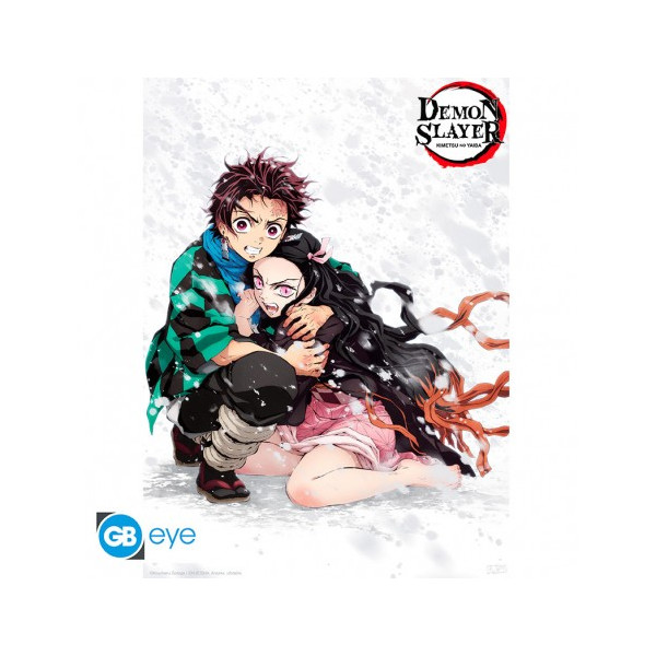 Demon Slayer | Poster | Tanjiro & Nezuko Snow