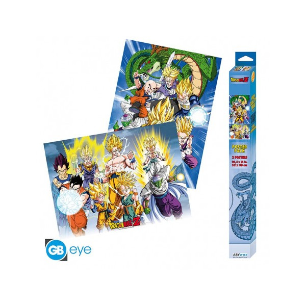 Dragon Ball | Poster | Set 2 Chibi Posters Groups