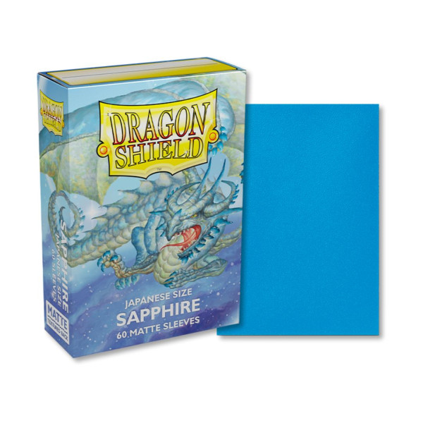 Dragon Shield | Bustine Protettive Japanese | Matte Sapphire (60Pz)